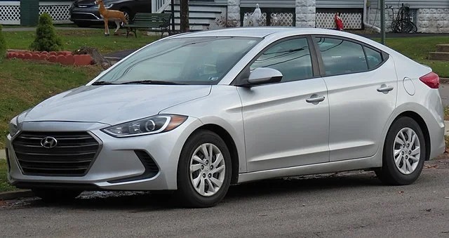 HYUNDAI ELANTRA OR SIMILAR.
